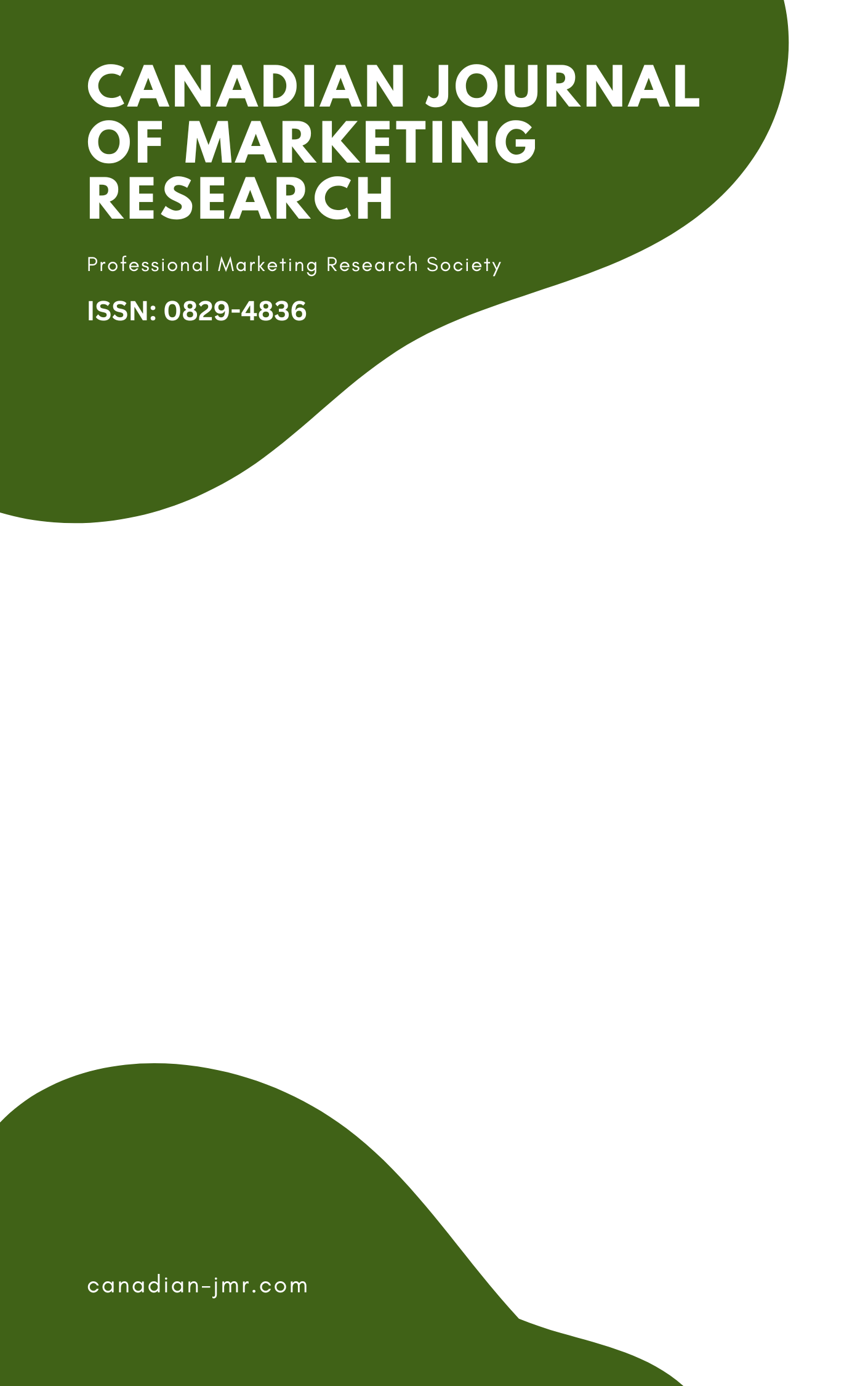 Canadian Journal of Marketing Research